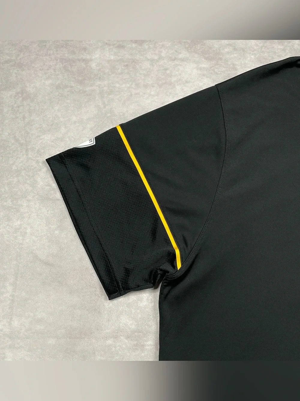 Pittsburgh Steelers Nike Polo Mens XL Black NFL Equipment Dri Fit On Field